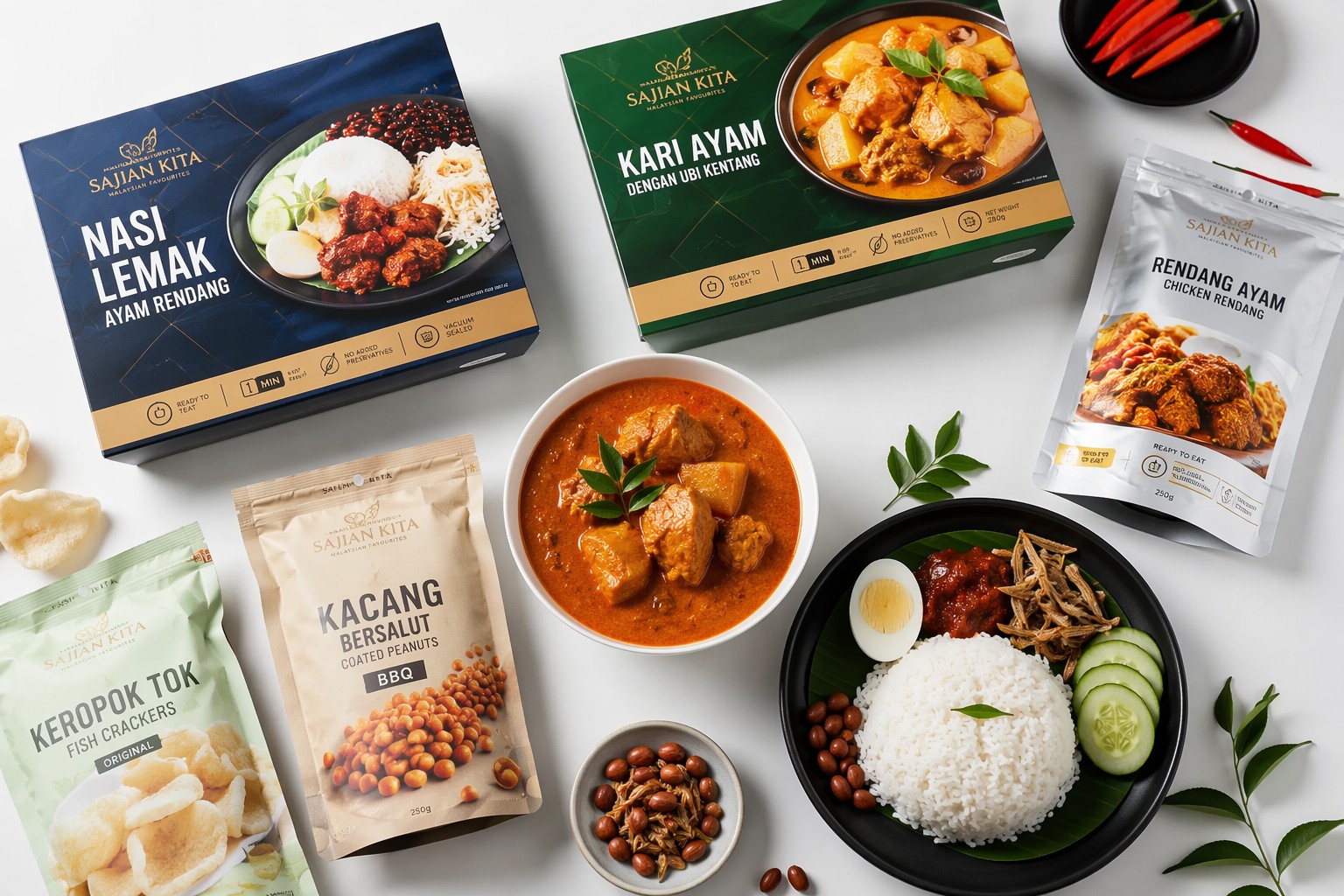 Private label snack range manufactured in Malaysia for export