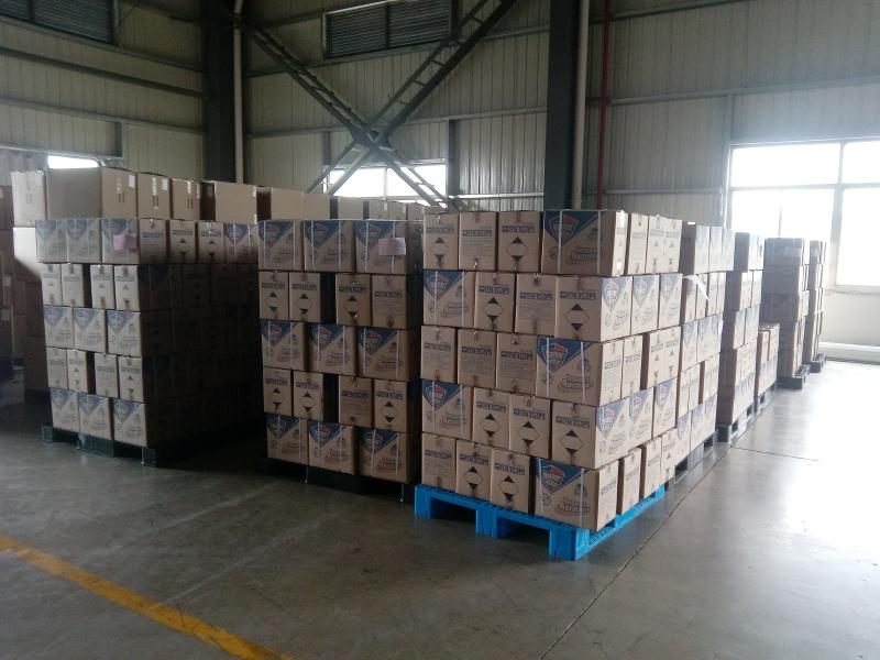 Palletised private-label stock ready for dispatch in a Malaysian warehouse